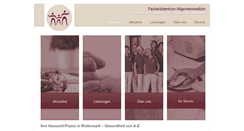 Desktop Screenshot of facharztzentrum-allgemeinmedizin.de